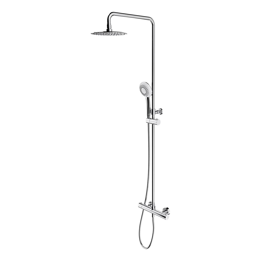 OMNIRES Y1244X/6CR - Brusesæt m. termostathane Y skinnende krom