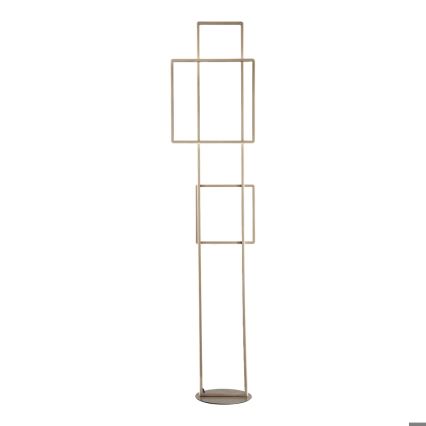 Ondaluce - Dæmpbar LED-gulvlampe DOWEL LED/77W/230V, guldfarvet