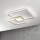 Ondaluce - Dæmpbar LED-loftlampe DOWEL LED/46W/230V 55x55 cm guld