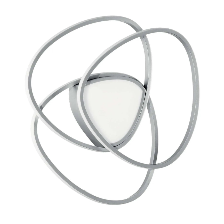 Ondaluce - Dæmpbar LED-loftlampe ROSE LED/60W/230V sølvfarvet