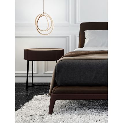 Ondaluce - Dæmpbar LED-pendel på wire GOLDEN LED/28W/230V, gylden