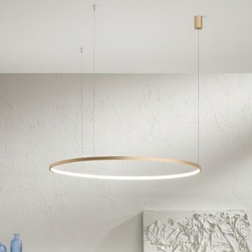 Ondaluce - Dæmpbar LED-pendel SOEL, 28W/230V, Ø 60 cm, guld
