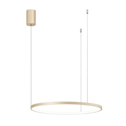 Ondaluce - Dæmpbar LED-pendel SOEL, 28W/230V, Ø 60 cm, guld