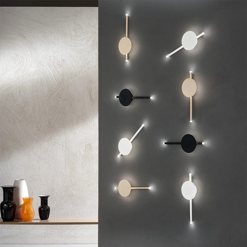 Ondaluce - Dæmpbar LED-væglampe JAMES LED/16W/230V guld