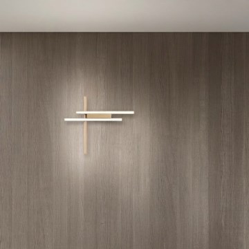 Ondaluce - Dæmpbar LED-væglampe MOVIDA LED/20W/230V, guld