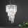 Ondaluce - Krystal-lysekrone med wire ALEXANDER, 7 x E14 / 10 W / 230 V, Ø 40 cm, blank krom
