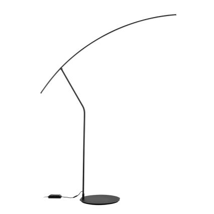 Ondaluce - LED Dæmpbar gulvlampe FOLAGA LED/30W/230V 190 cm sort