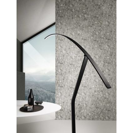 Ondaluce - LED Dæmpbar gulvlampe FOLAGA LED/30W/230V 190 cm sort
