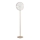 Ondaluce - LED dæmpbar gulvlampe JOKEY LED/15W/230V 170 cm guld/klar
