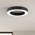 Ondaluce - LED-dæmpbar loftlampe GLOBUS LED/80W/230V 3000/4000K Ø 100 cm sort