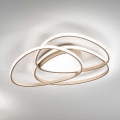 Ondaluce - LED-dæmpbar loftlampe ROSE LED/60W/230V 50x54 cm guld