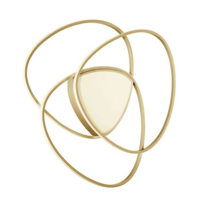 Ondaluce - LED-dæmpbar loftlampe ROSE LED/80W/230V guld