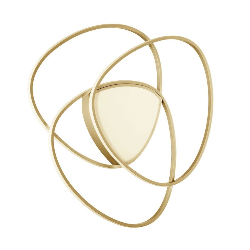 Ondaluce - LED-dæmpbar loftlampe ROSE LED/80W/230V guld