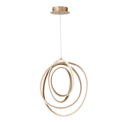 Ondaluce - LED-dæmpbar pendel på kabel GOLDEN LED/50W/230V Ø 50 cm, guld