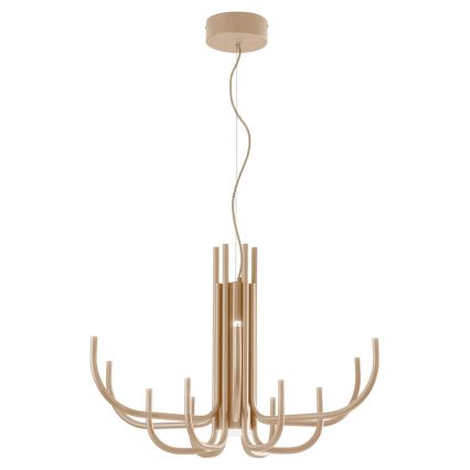 Ondaluce - LED dæmpbar pendel på wire NOUVEAU LED/35W/230V Ø 78 cm guldfarvet