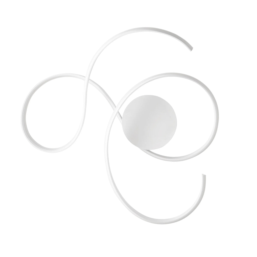 Ondaluce - LED-dæmpbar vægarmatur TWIST LED/57W/230V hvid