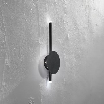 Ondaluce - LED-dæmpbar væglampe JAMES LED/16W/230V sort