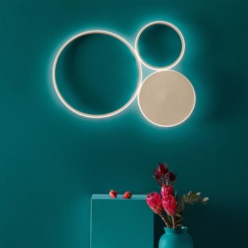 Ondaluce - LED-dæmpbar væglampe POIS LED/42W/230V guld