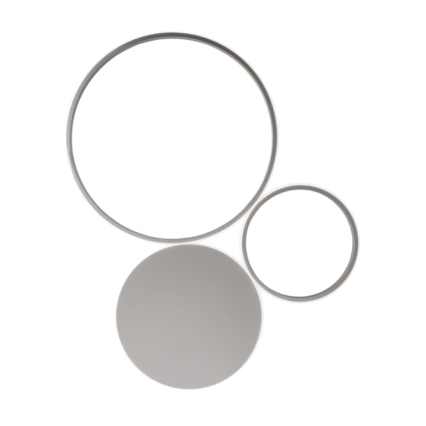 Ondaluce - LED-dæmpbar væglampe POIS LED/42W/230V sølvfarvet