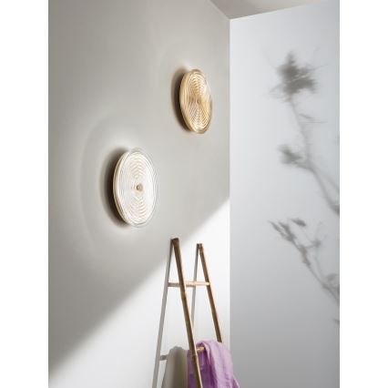 Ondaluce - LED-væglampe JOKEY LED/10W/230V guld/klart