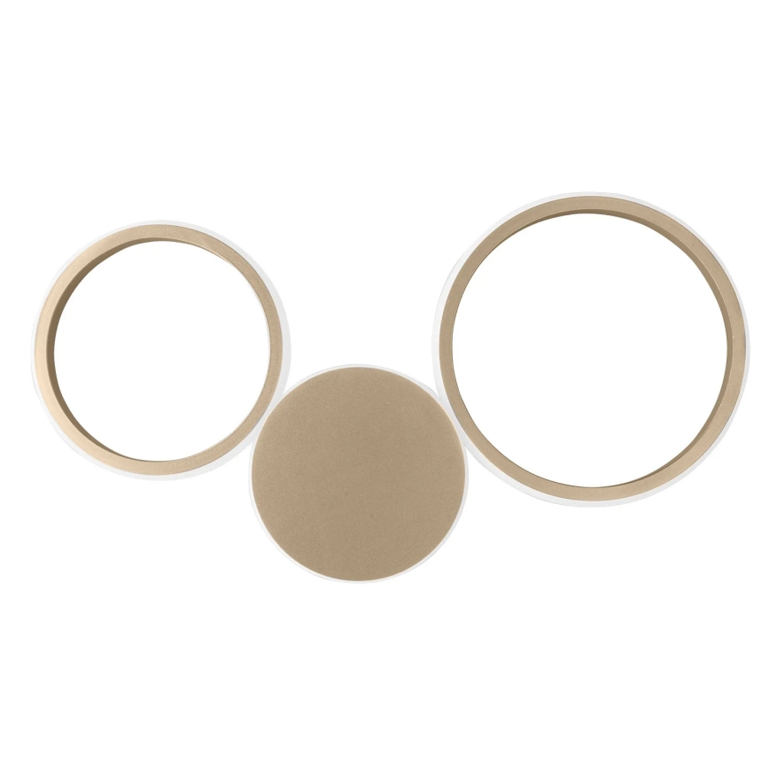 Ondaluce - LED væglampe POIS LED/20W/230V guld