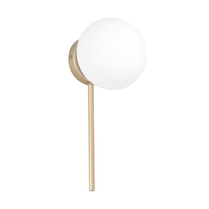 Ondaluce - Væglampe JEWEL 1xE14/10W/230V guld/hvid