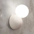 Ondaluce - Væglampe ROCK 1xG9/7W/230V beton/hvid