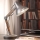 ONLI - Bordlampe ARCHITETTO 1xE27/22W/230V 62 cm grå/brun