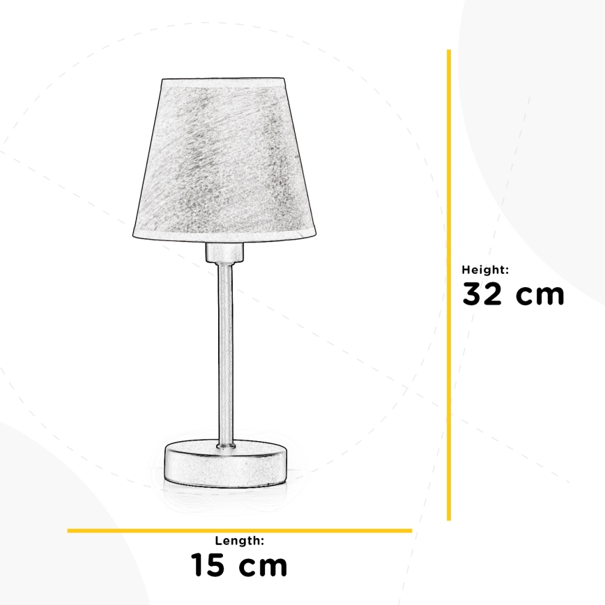 ONLI - Bordlampe ASIA 1xE14/6W/230V 32 cm