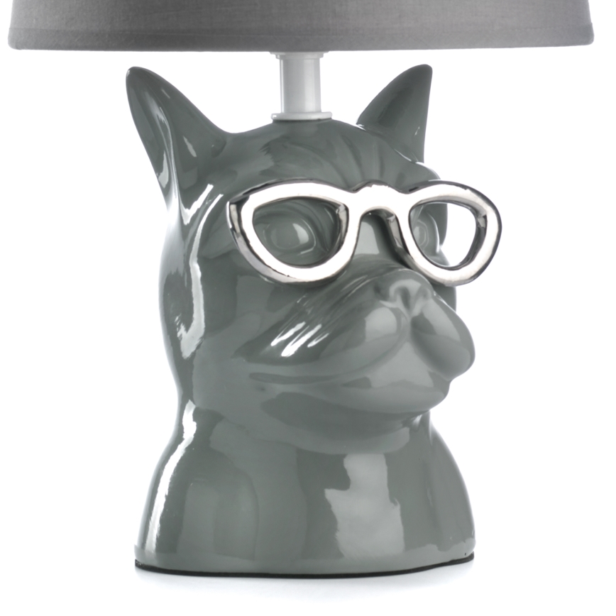 ONLI - Bordlampe BIAGIO 1xE14/6W/230V grå