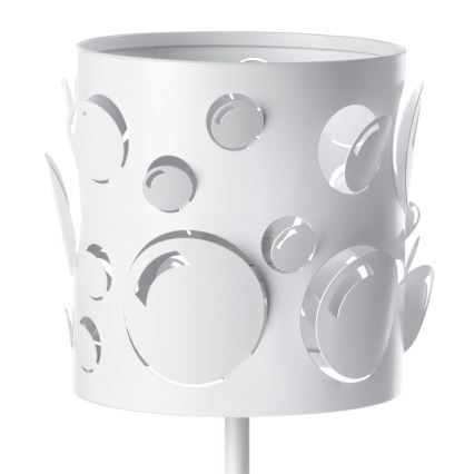 ONLI - Bordlampe BOLLICINE 1xE14/6W/230V 22 cm hvid