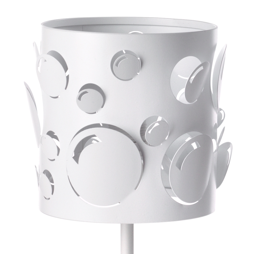 ONLI - Bordlampe BOLLICINE 1xE14/6W/230V 22 cm hvid