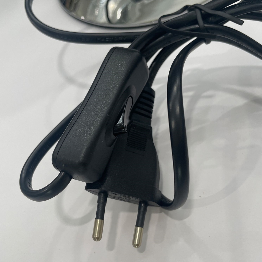 ONLI - Bordlampe BRUCE 1xE27/15W/230V 40 cm mat krom