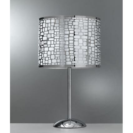 ONLI - Bordlampe BRUCE 1xE27/15W/230V 52 cm mat krom