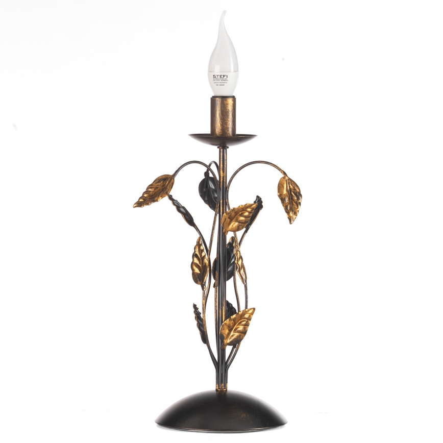 ONLI - Bordlampe COLLANA 1xE14/6W/230V 40 cm bronze