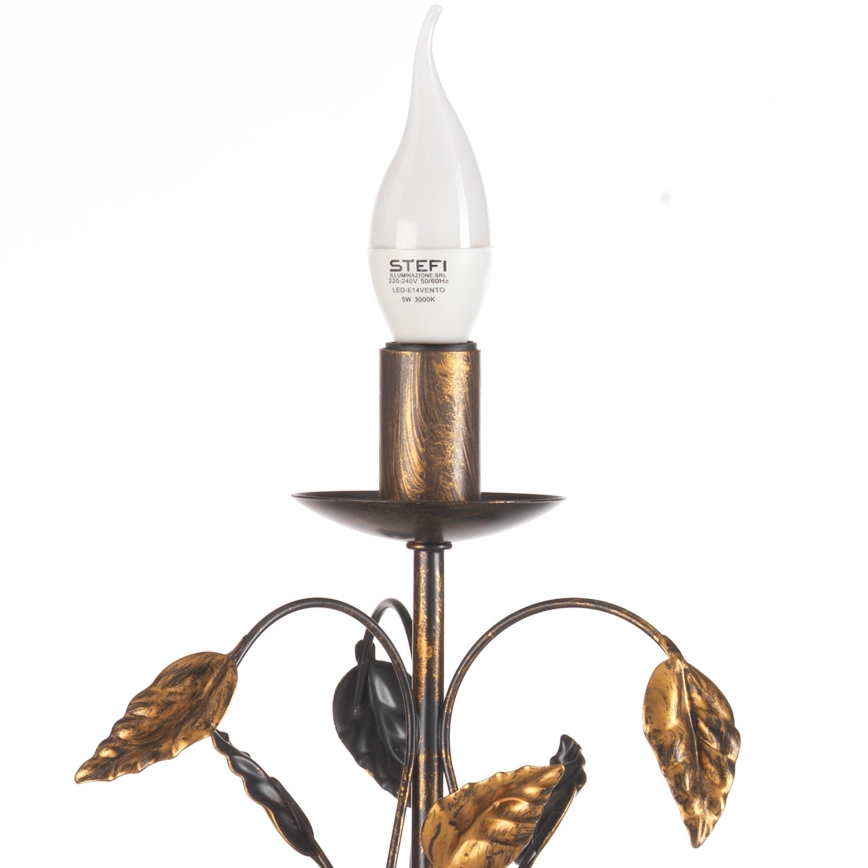 ONLI - Bordlampe COLLANA 1xE14/6W/230V 40 cm bronze