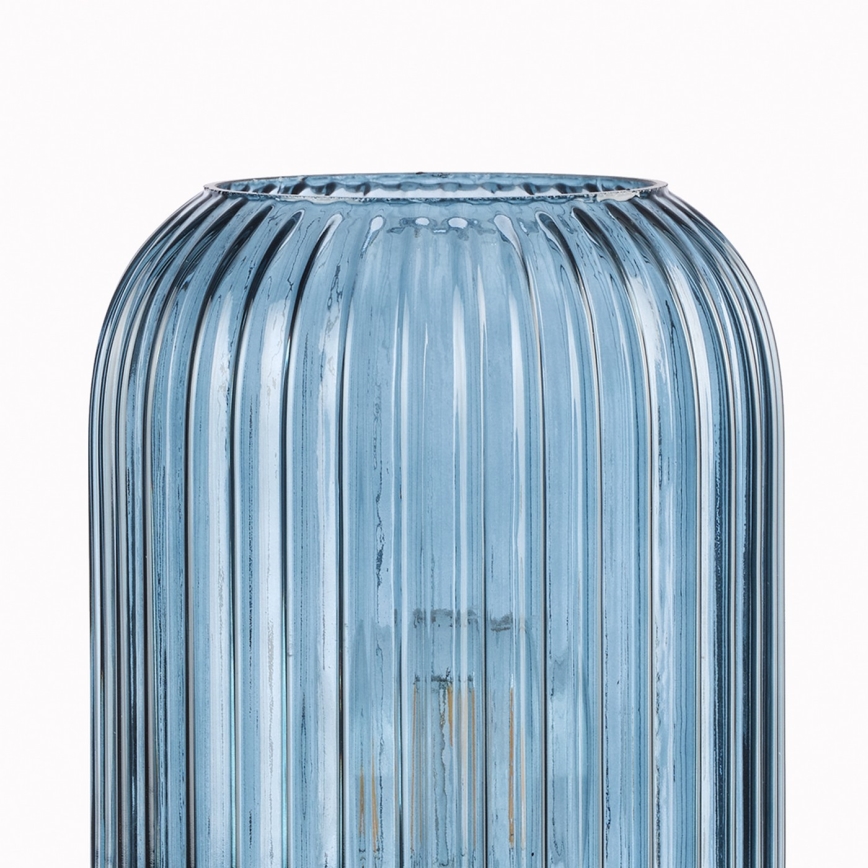 ONLI - Bordlampe DOROTY 1xE27/22W/230V blå/guldfarvet