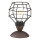 ONLI - Bordlampe EDDERKOP 1xE27/15W/230V 23 cm sort/brun