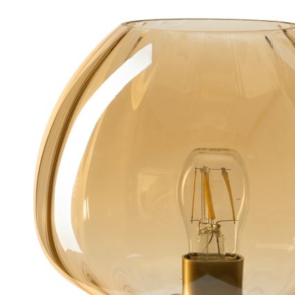 ONLI - Bordlampe ELIDE 1xE27/15W/230V sort/kobber