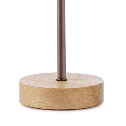 ONLI - Bordlampe FLORA 1xE27/22W/230V 28 cm grøn/guldfarvet