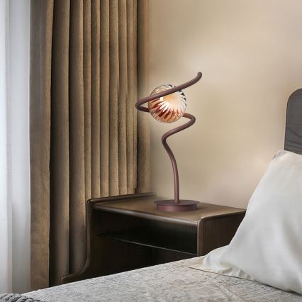 ONLI - Bordlampe FRIDA 1xG9/10W/230V 42 cm kobber