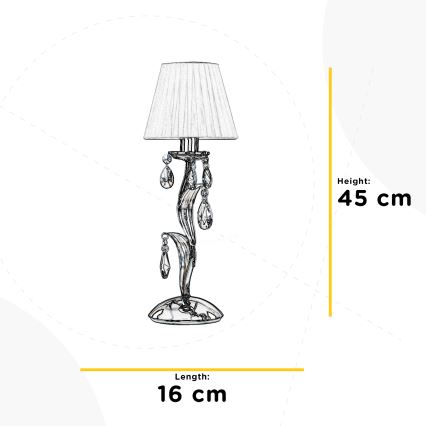 ONLI - Bordlampe JACQUELINE 1xE14/6W/230V