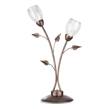 ONLI - Bordlampe LILIANA 2xE14/6W/230V 60 cm