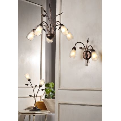 ONLI - Bordlampe LILIANA 2xE14/6W/230V 60 cm