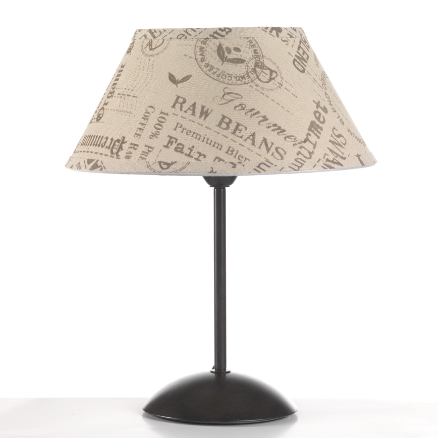 ONLI - Bordlampe MAIDA 1xE27/15W/230V 38 cm brun
