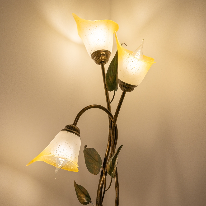 ONLI - Bordlampe MIRANDA 3xE14/6W/230V 70 cm