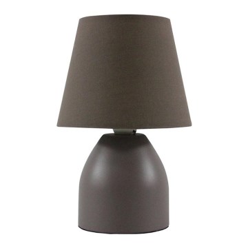ONLI - Bordlampe NANO 1xE14/6W/230V brun 19 cm