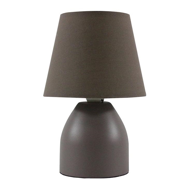 ONLI - Bordlampe NANO 1xE14/6W/230V brun 19 cm