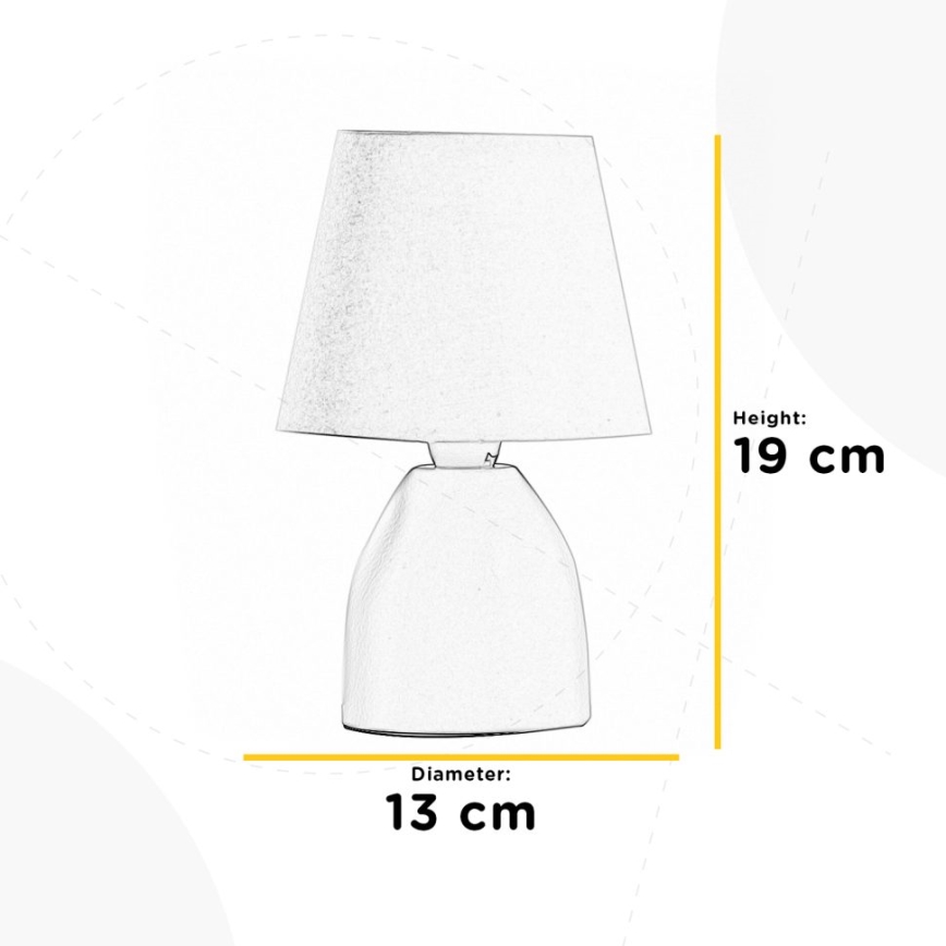 ONLI - Bordlampe NANO 1xE14/6W/230V lyserød 19 cm