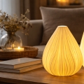 ONLI - Bordlampe NUVIA 1xE14/6W/230V 25 cm hvid
